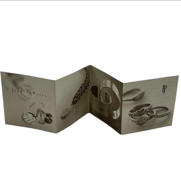 Jeanine Payer Sterling Silver Pendant Necklace Walt Whitman Quote - Picture 10 of 11